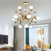 Lyx Planet Guld Matrum Taklampa